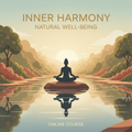Find Your Peace wellness course cover — person meditating in nature